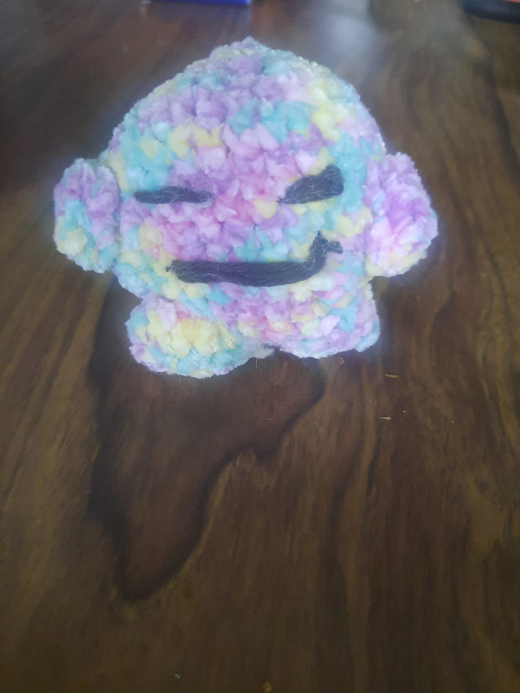 Pastel Rêveur 🌈✨ – Peluche artisanale au crochet faite main